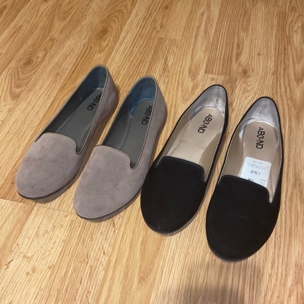 Two Pairs of Abound Kenni Flats